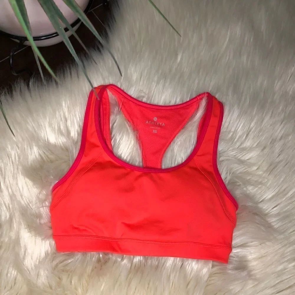 Athleta high impact sports bra racerback XS